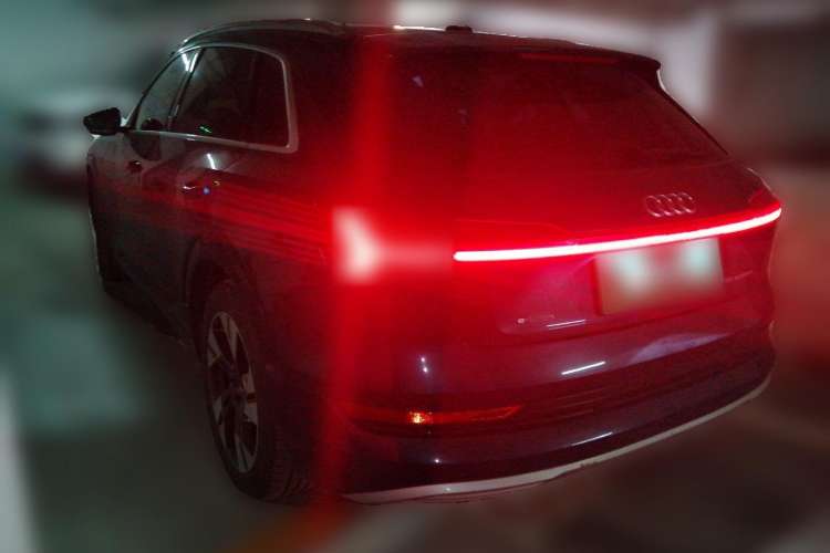Used Audi e-tron 2019 55 quattro Technology Edition Rear Left 45 Deg