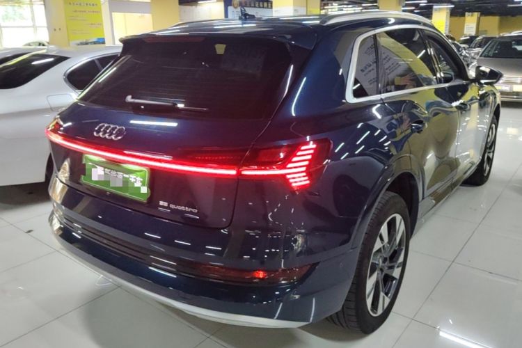 Used Audi e-tron 2019 55 quattro Fashion Edition Rear Right 45 Deg