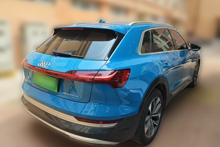 Used Audi e-tron 2019 55 quattro Global Limited Edition Edition 1 Rear Right 45 Deg