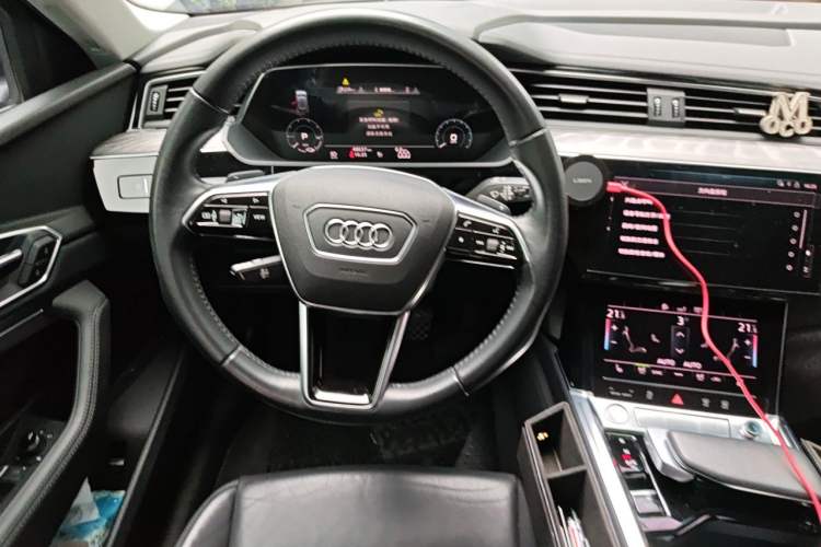 Used Audi e-tron 2019 55 quattro Fashion Edition Steering Wheel