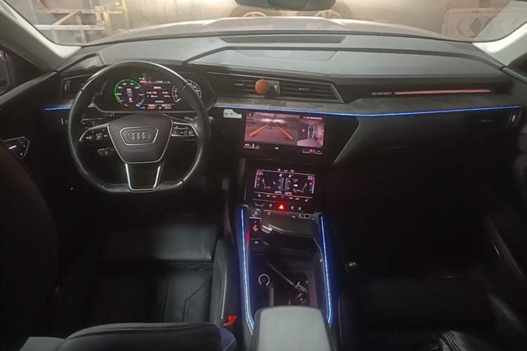 Used Audi e-tron 2019 55 quattro Technology Edition Center Console
