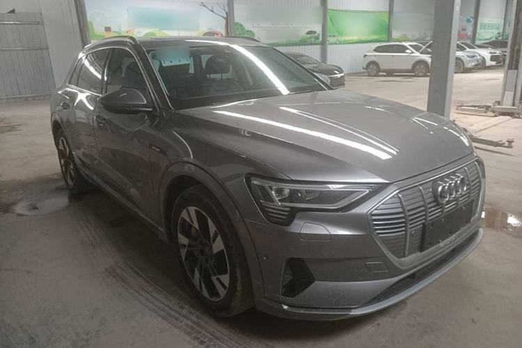 Used Audi e-tron 2019 55 quattro Technology Edition Front Right 45 Deg