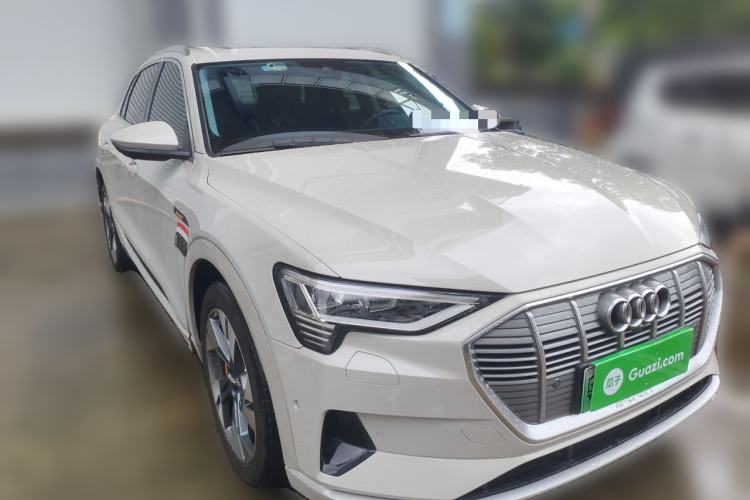 Used Audi e-tron 2019 55 quattro Technology Edition Front Right 45 Deg