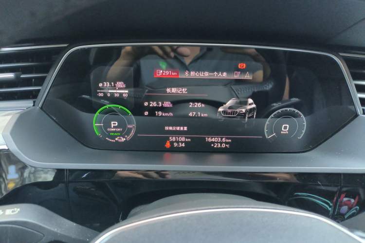 Used Audi e-tron 2019 55 quattro Technology Edition Instrument Cluster