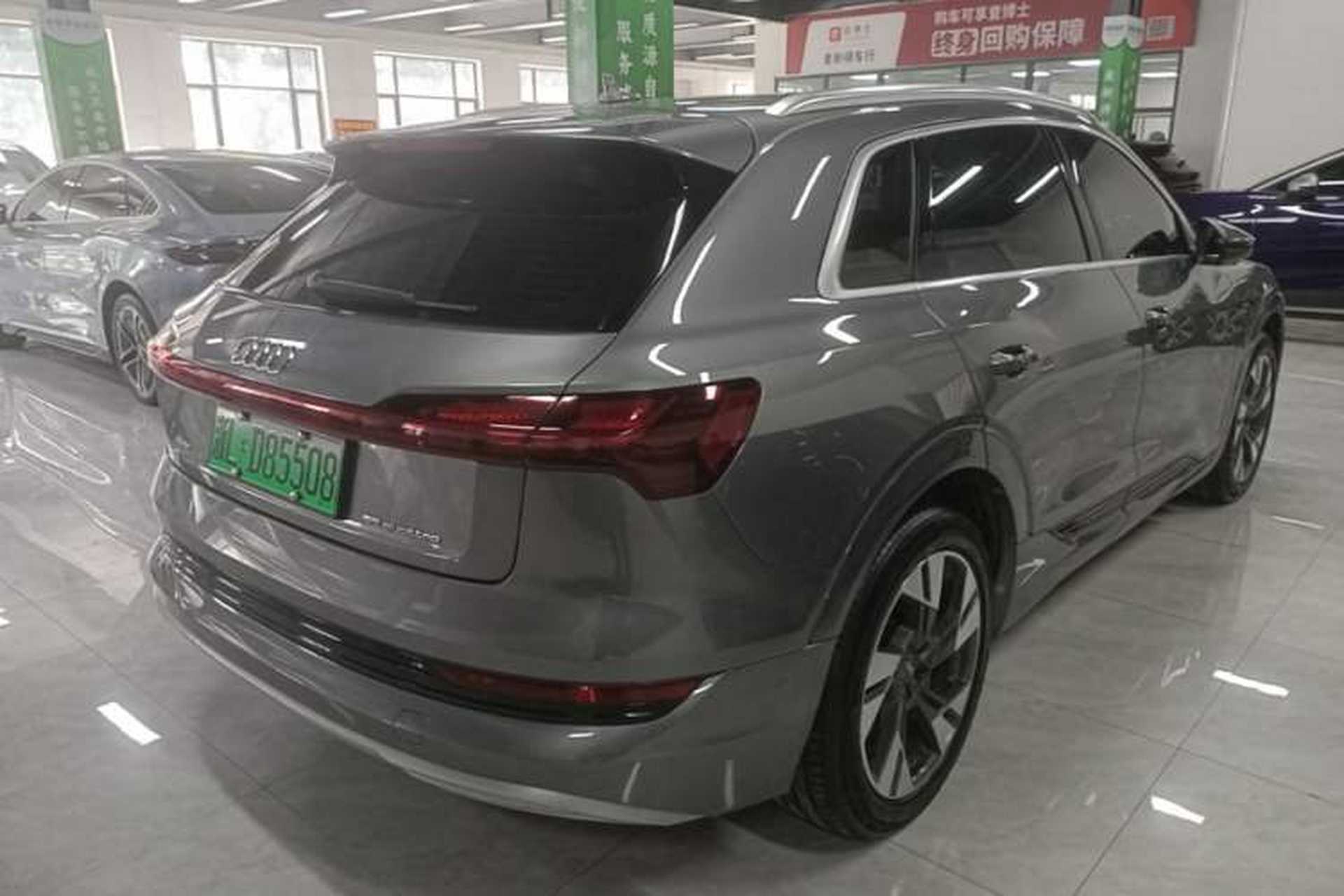 Used Audi e-tron 2019 55 quattro Technology Edition Rear Right 45 Deg