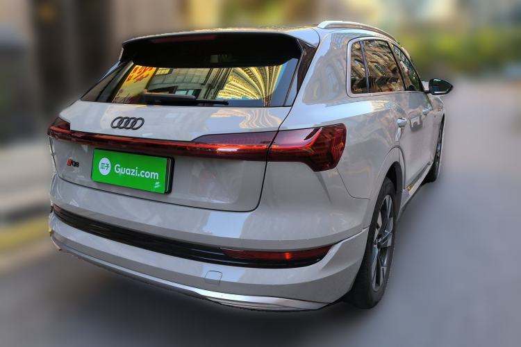 Used Audi e-tron 2019 55 quattro Technology Edition Rear Right 45 Deg