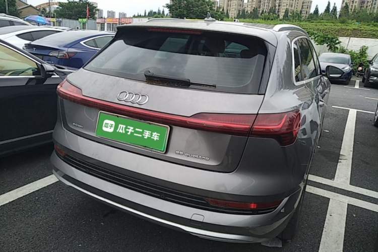 Used Audi e-tron 2019 55 quattro Technology Edition Rear Right 45 Deg