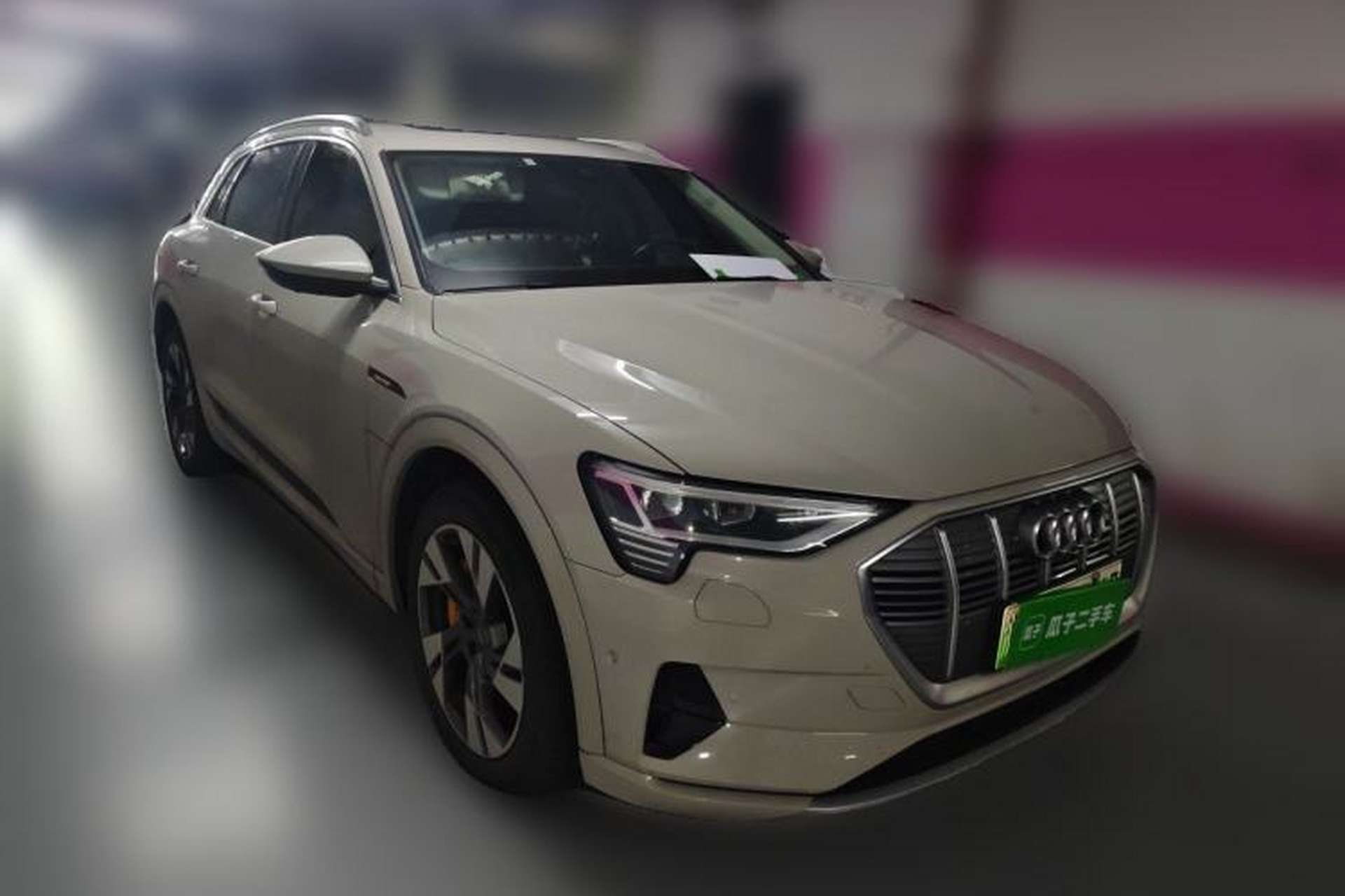 Used Audi e-tron 2019 55 quattro Technology Edition Front Right 45 Deg
