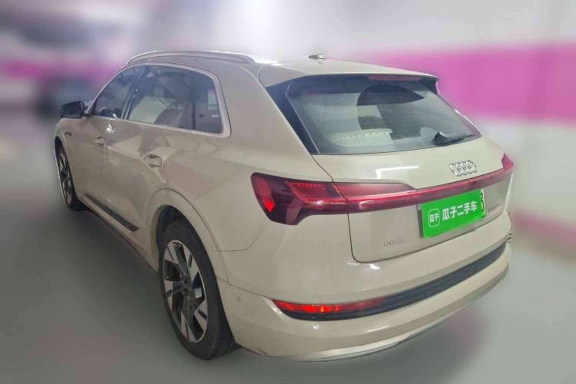 Used Audi e-tron 2019 55 quattro Technology Edition Rear Left 45 Deg