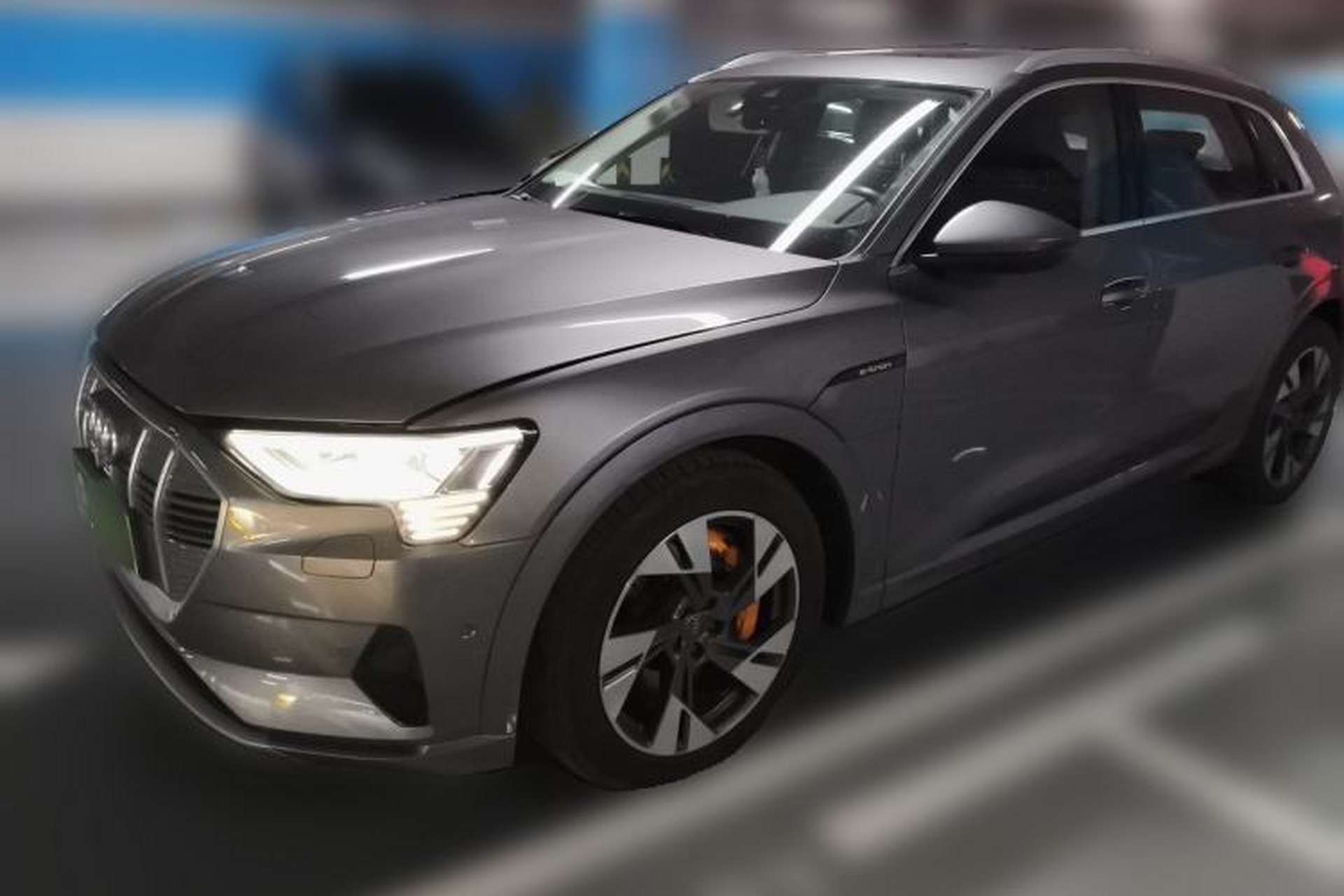Used Audi e-tron 2019 55 quattro Technology Edition Front Left 45 Deg
