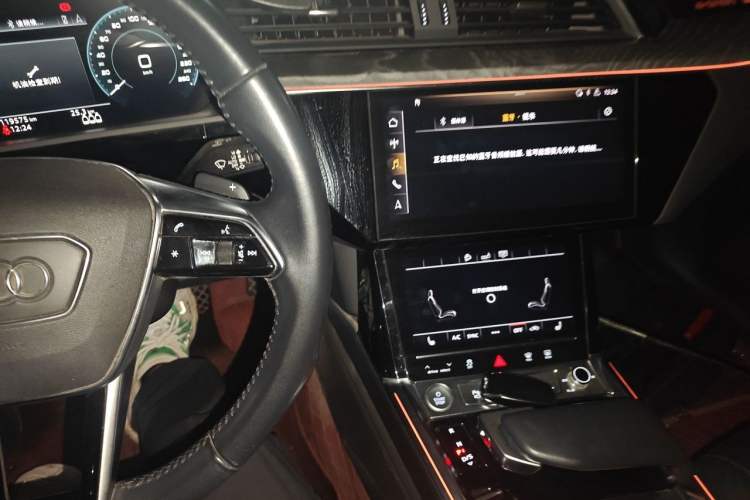 Used Audi e-tron 2019 55 quattro Fashion Edition Audio And AC Panel