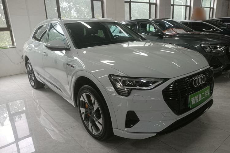 Used Audi e-tron 2019 55 quattro Technology Edition Front Right 45 Deg