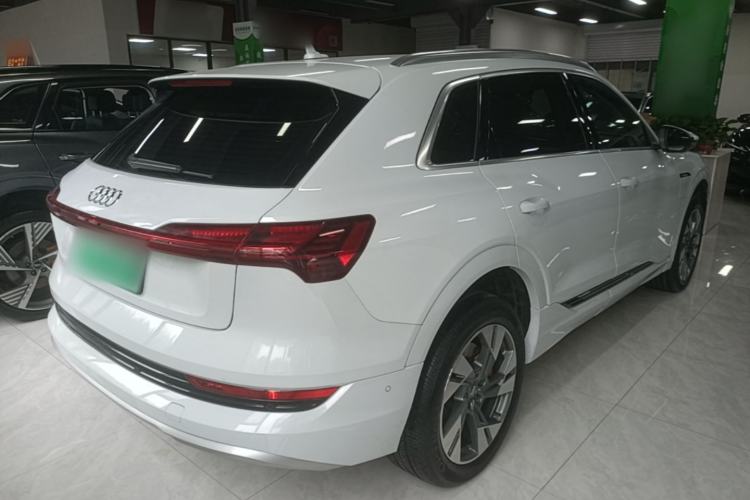 Used Audi e-tron 2019 55 quattro Technology Edition Rear Right 45 Deg