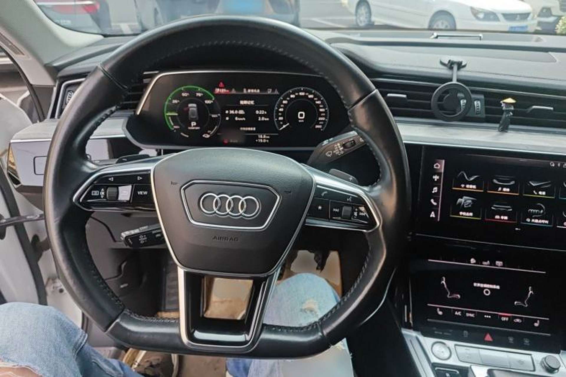 Used Audi e-tron 2019 55 quattro Technology Edition Steering Wheel