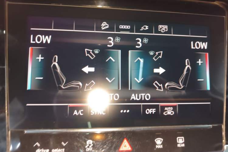 Used Audi e-tron 2021 50 quattro Prestige Edition Audio And AC Panel