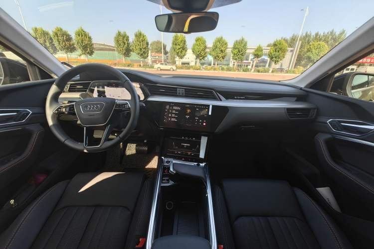Used Audi e-tron 2021 50 quattro Luxury Edition Center Console