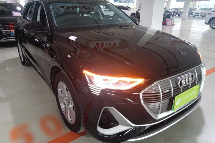 Used Audi e-tron 2021 50 quattro Luxury Edition Front Right 45 Deg