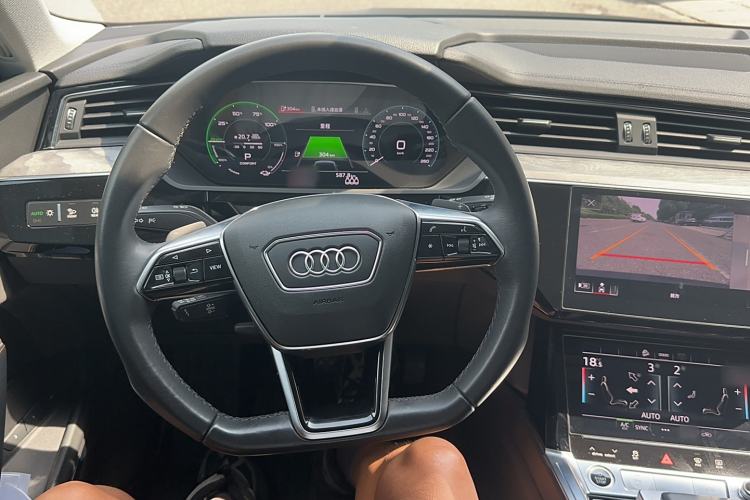 Used Audi e-tron 2021 50 quattro Prestige Edition Steering Wheel