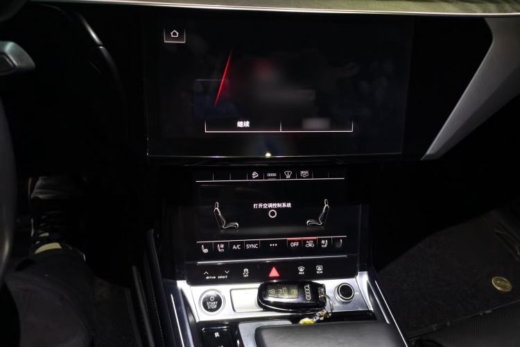 Used Audi e-tron 2021 Sportback 55 quattro Prestige Edition Audio And AC Panel