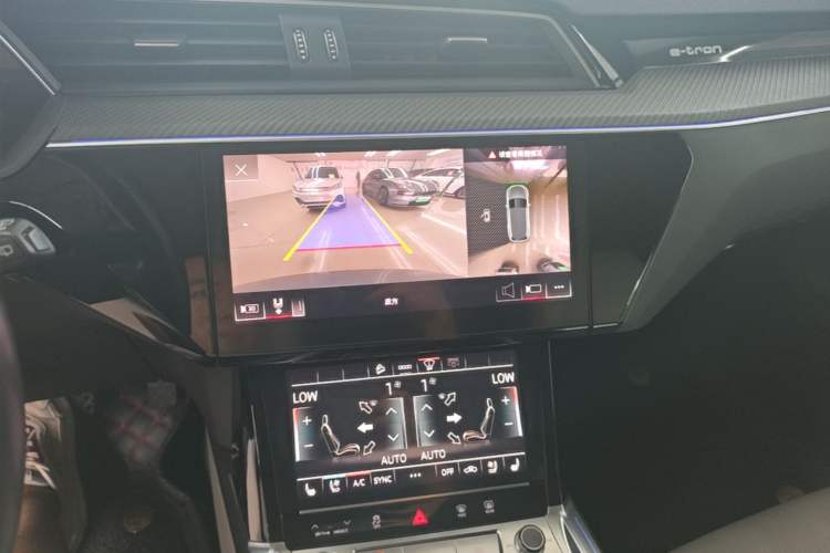 Used Audi e-tron 2021 50 quattro Prestige Edition Audio And AC Panel