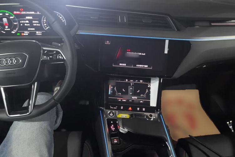 Used Audi e-tron 2021 50 quattro Luxury Edition Center Console