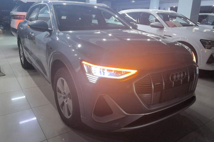 Used Audi e-tron 2021 50 quattro Luxury Edition Front Right 45 Deg