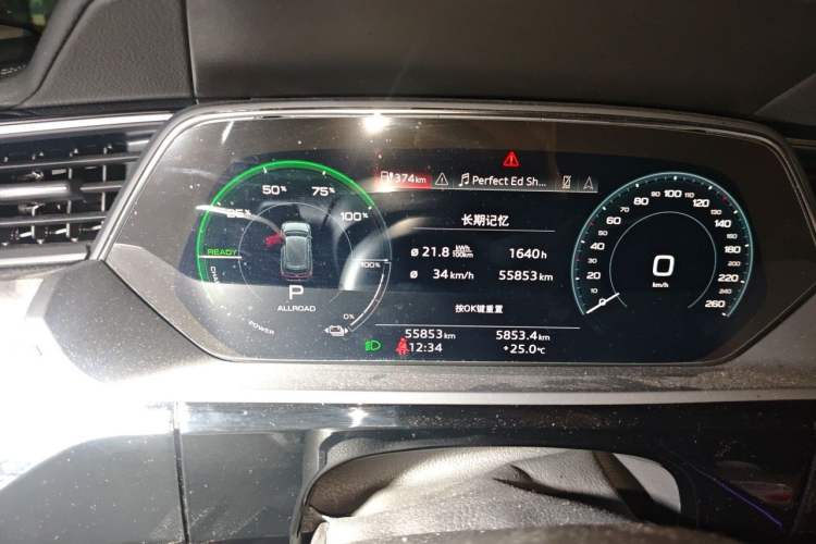 Used Audi e-tron 2021 50 quattro Prestige Edition Instrument Cluster