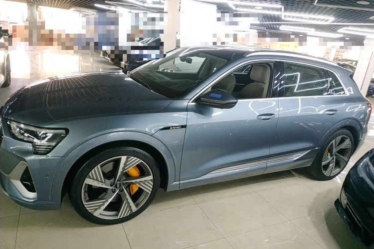 Used Audi e-tron 2021 50 quattro Prestige Edition Left Side
