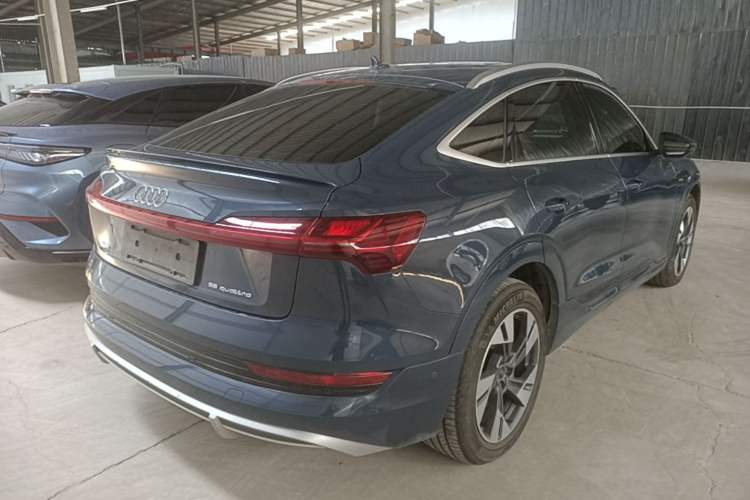 Used Audi e-tron 2021 Sportback 55 quattro Luxury Edition Rear Right 45 Deg
