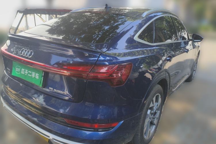 Used Audi e-tron 2021 Sportback 55 quattro Luxury Edition Rear Right 45 Deg