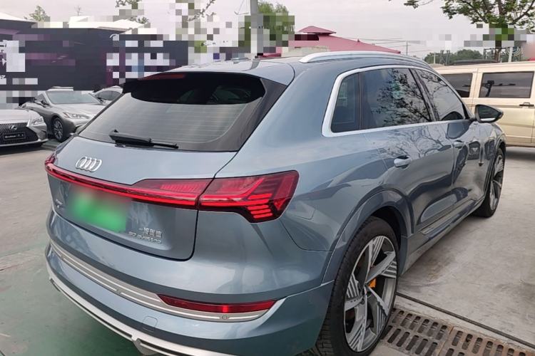 Used Audi e-tron 2021 50 quattro Prestige Edition Rear Right 45 Deg