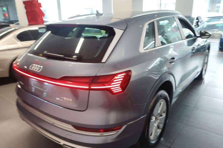 Used Audi e-tron 2021 50 quattro Luxury Edition Rear Right 45 Deg