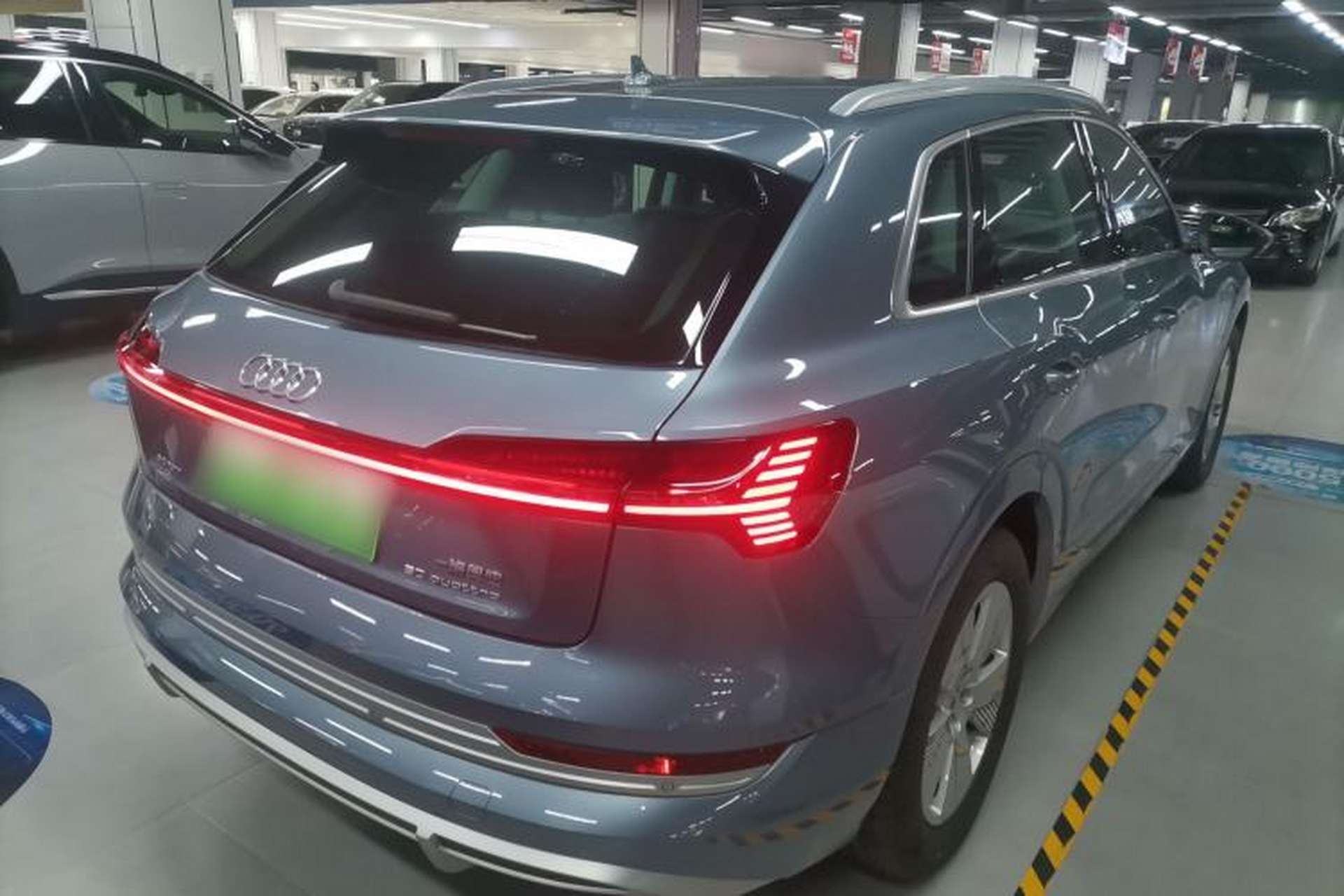 Used Audi e-tron 2021 50 quattro Luxury Edition Rear Right 45 Deg