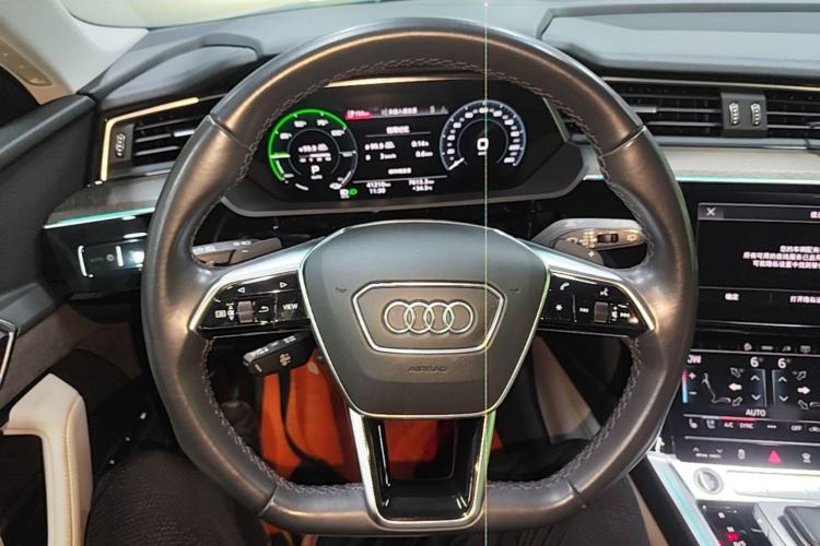 Used Audi e-tron 2021 50 quattro Prestige Edition Steering Wheel