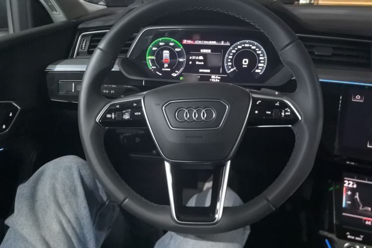 Used Audi e-tron 2021 50 quattro Luxury Edition Steering Wheel
