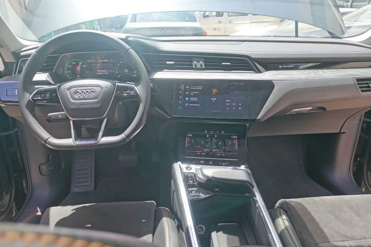Used Audi e-tron 2021 50 quattro Luxury Edition Center Console
