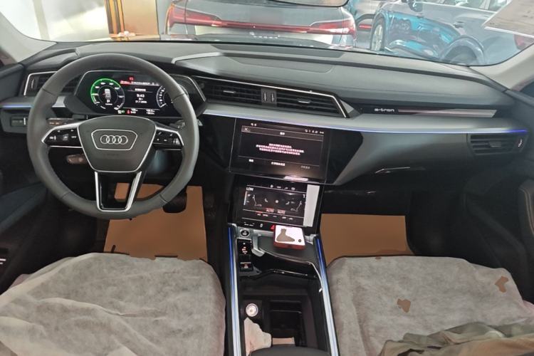 Used Audi e-tron 2021 50 quattro Luxury Edition Center Console