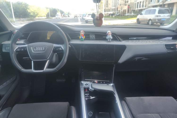 Used Audi e-tron 2021 50 quattro Prestige Edition Center Console