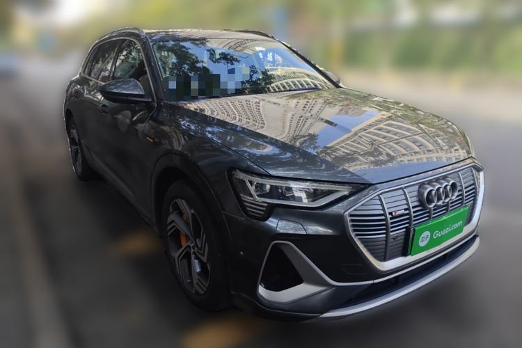 Used Audi e-tron 2021 50 quattro Prestige Edition Front Right 45 Deg