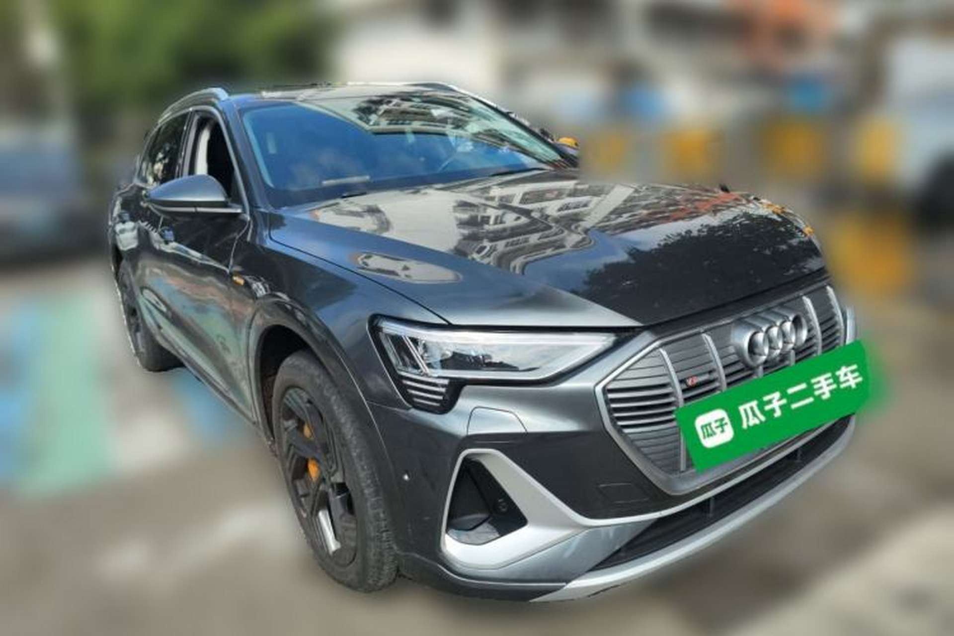 Used Audi e-tron 2021 50 quattro Prestige Edition Front Right 45 Deg