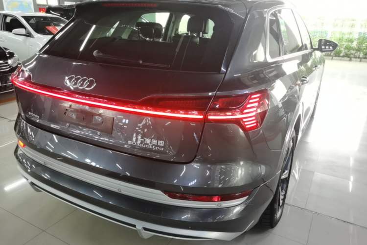 Used Audi e-tron 2021 50 quattro Prestige Edition Rear Right 45 Deg
