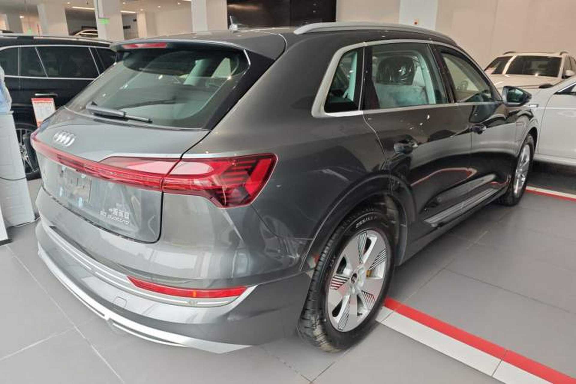 Used Audi e-tron 2021 50 quattro Luxury Edition Rear Right 45 Deg
