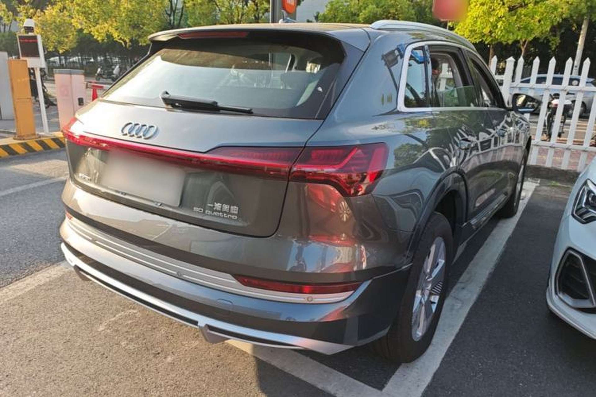 Used Audi e-tron 2021 50 quattro Luxury Edition Rear Right 45 Deg