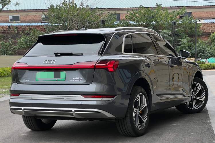 Used Audi e-tron 2021 50 quattro Prestige Edition Rear Right 45 Deg