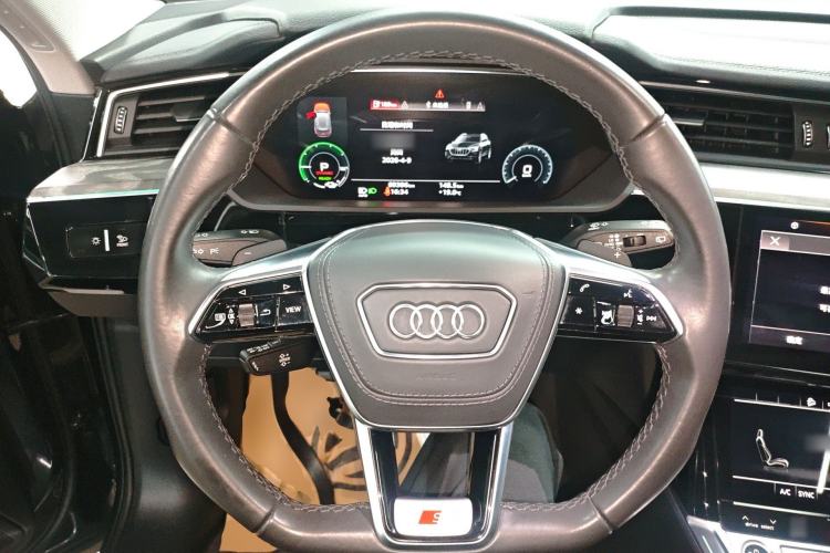 Used Audi e-tron 2021 50 quattro Prestige Edition Steering Wheel