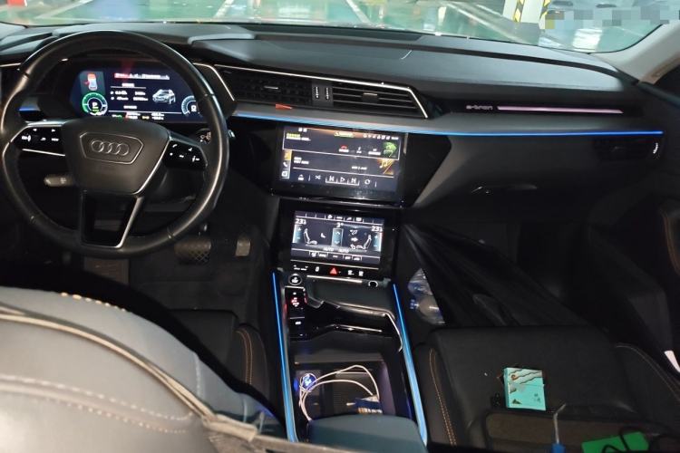 Used Audi e-tron 2021 50 quattro Luxury Edition Center Console