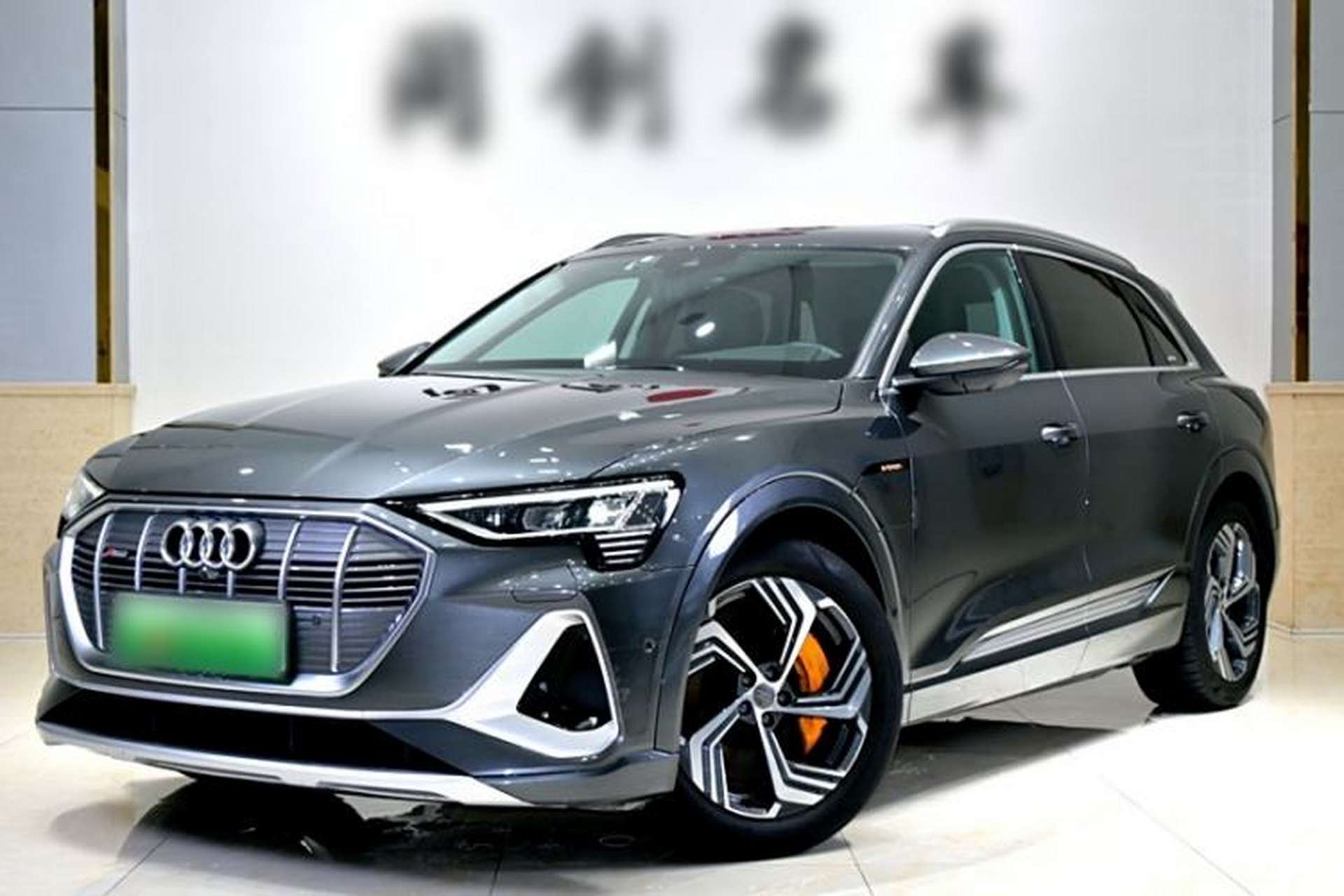 Used Audi e-tron 2021 50 quattro Prestige Edition Front Left 45 Deg