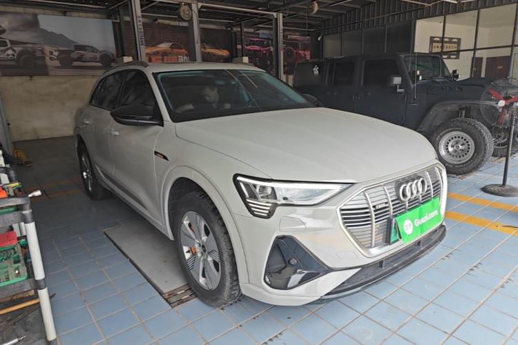 Used Audi e-tron 2021 50 quattro Luxury Edition Front Right 45 Deg