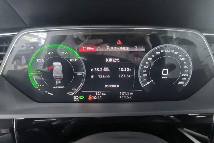 Used Audi e-tron 2021 50 quattro Luxury Edition Instrument Cluster