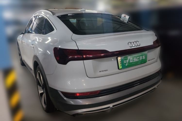 Used Audi e-tron 2021 Sportback 55 quattro Prestige Edition Rear Left 45 Deg
